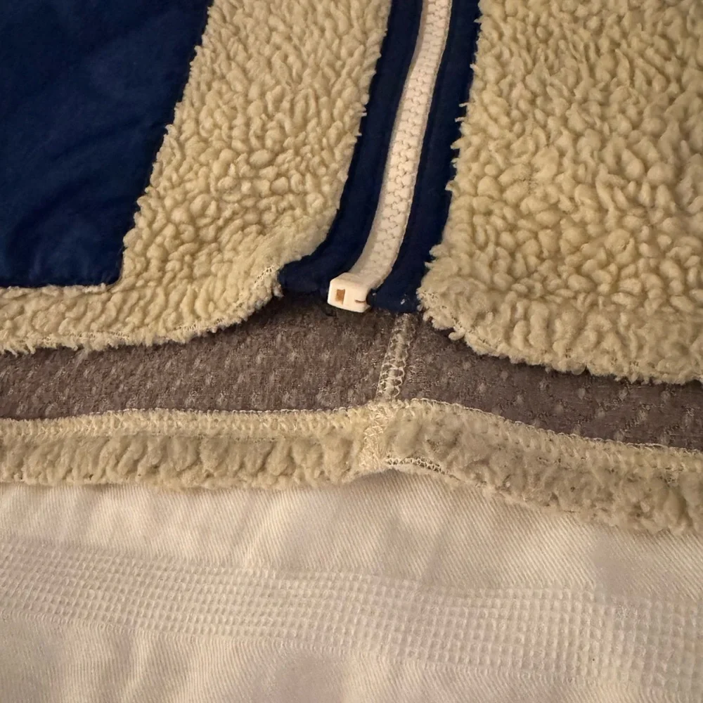 Patagonia Kids Cream Fleece Vest